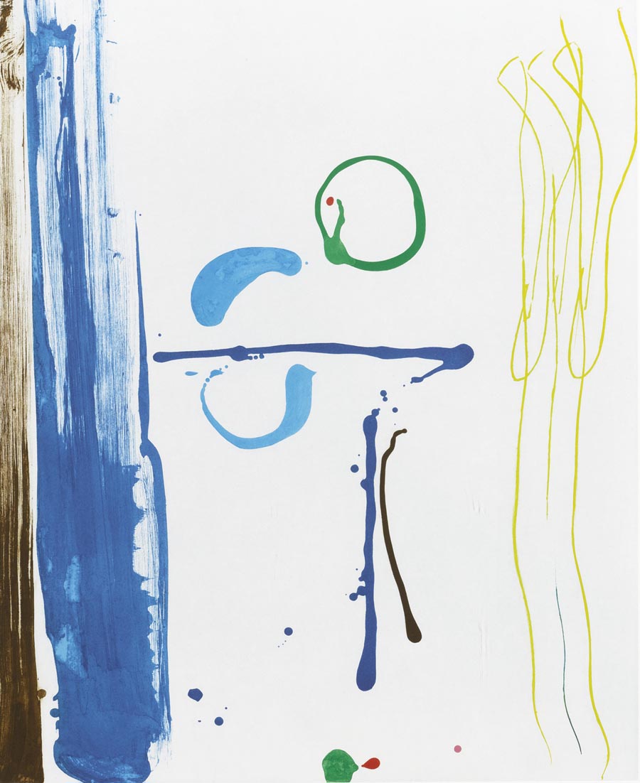 Helen Frankenthaler painting